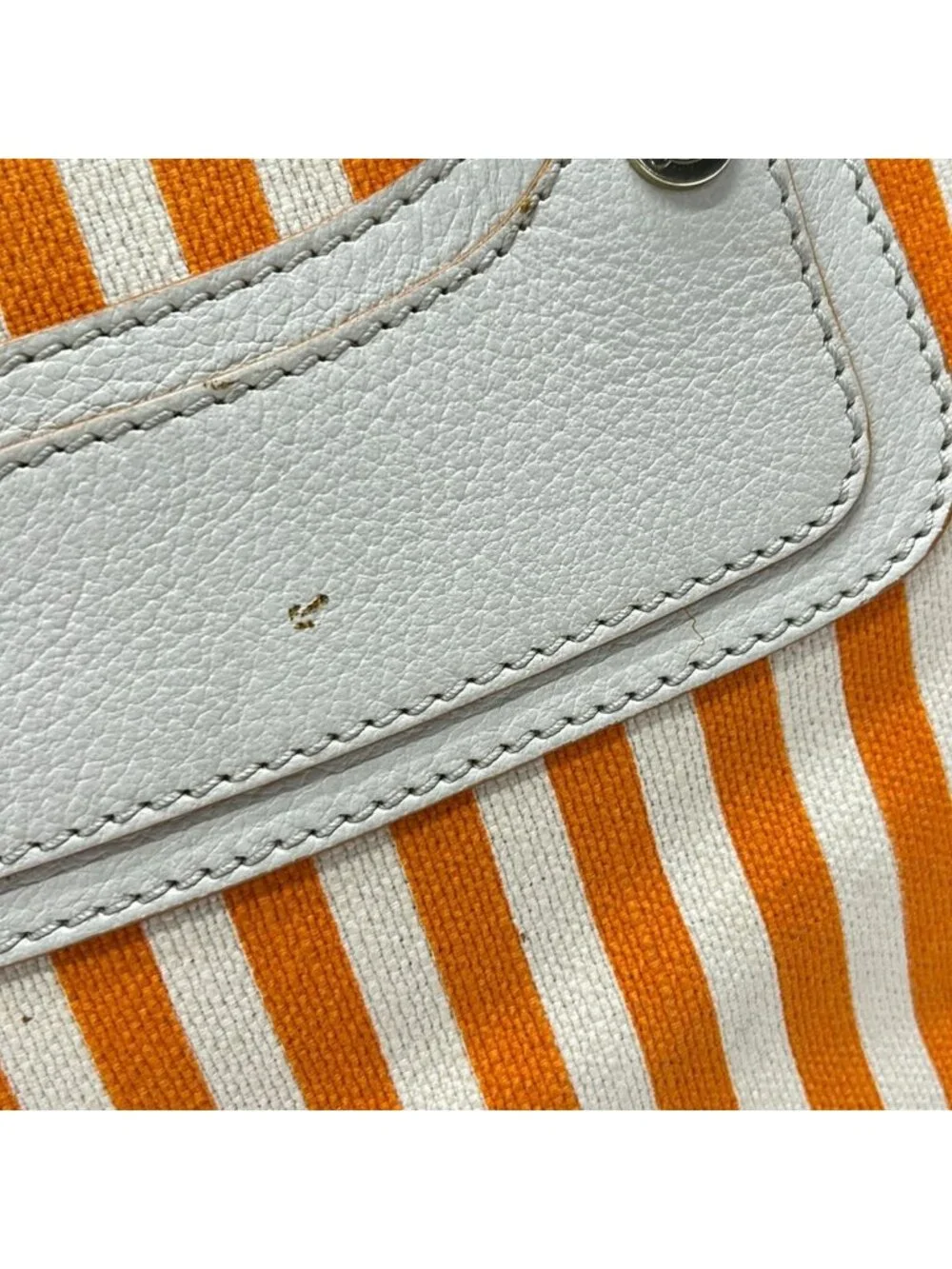 Celine Tote Bag Boogie Ivory Leather